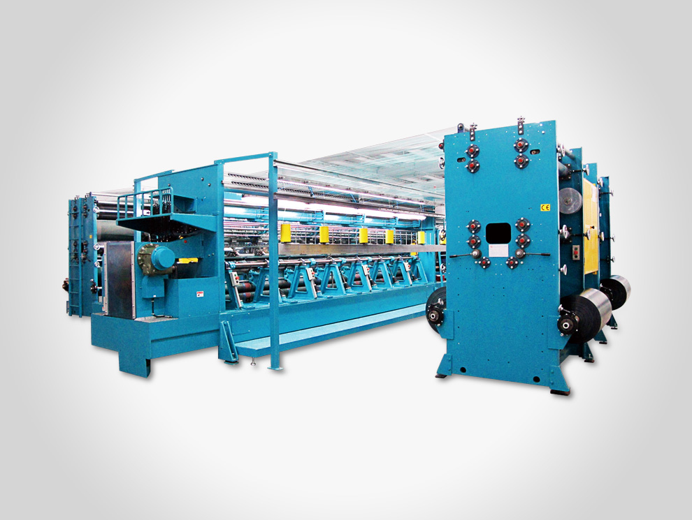 Double Needle Bar Raschel Machines