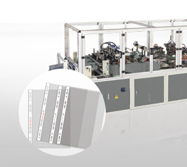 Twin Line Sheet Protector (Data Bag) Machine