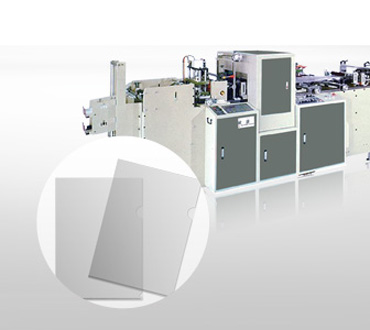 Fully Auto. Clear Folder(L Shape Folder) Machine