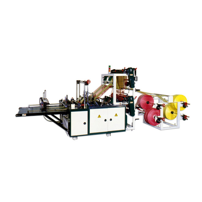 Servo Motor Drive Double Layer 4-Lane Bottom Seal Bag Making Machine